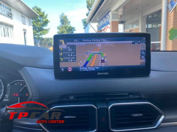 tính năng dẫn đường màn hình Bravigo Mazda CX3
