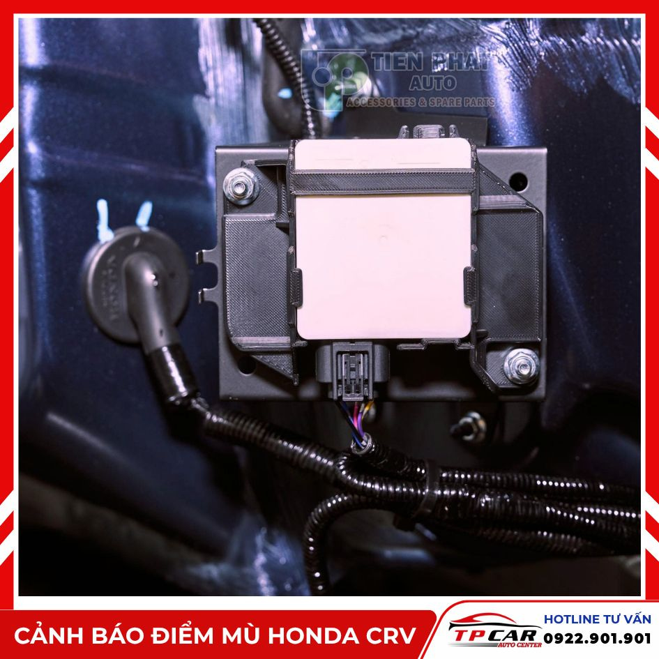 lắp cảnh báo điểm mù cho honda crv
