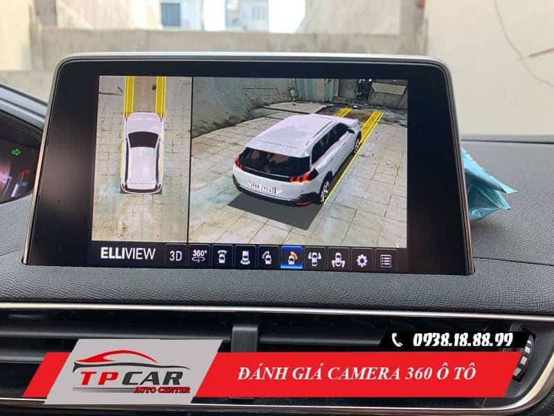 đánh giá camera 360 độ ô tô theo tính năng