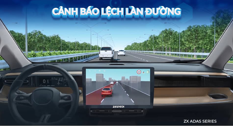 Cảnh báo lệch làn đường