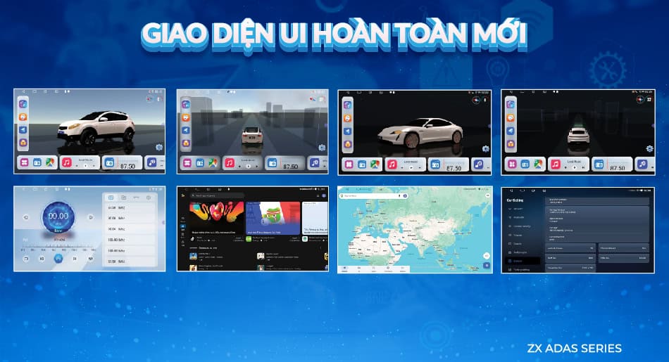 Giao diện UI hoàn toàn mới