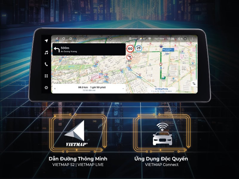 Hỗ trợ chỉ dẫn đường thông minh với Vietmap Live