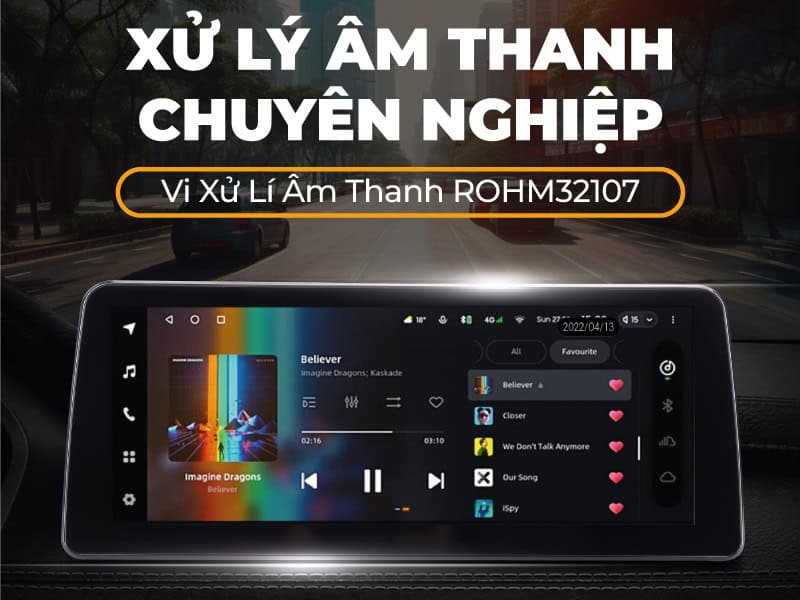 Hệ thống xử lý âm thanh chuyên nghiệp ROHM32107