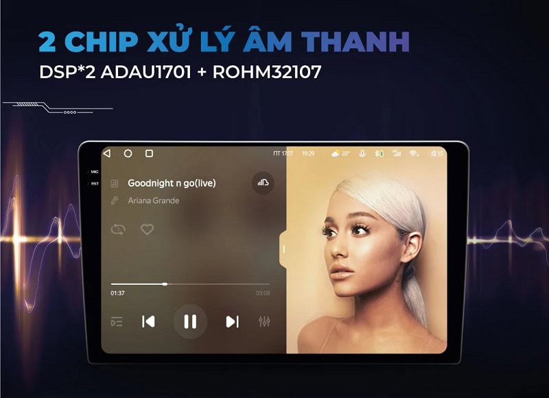 Hệ thống âm thanh siêu đỉnh với DSP 2 chip xử lý âm thanh