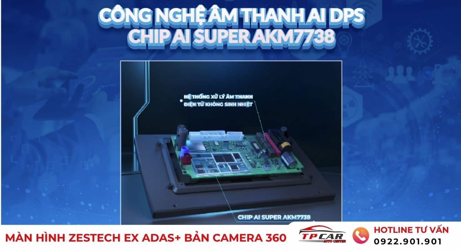 Công nghệ âm thanh AI DPS chip AI super akm7738