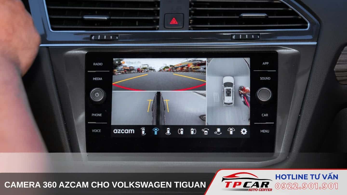 Camera 360 Azcam Volkswagen Tiguan