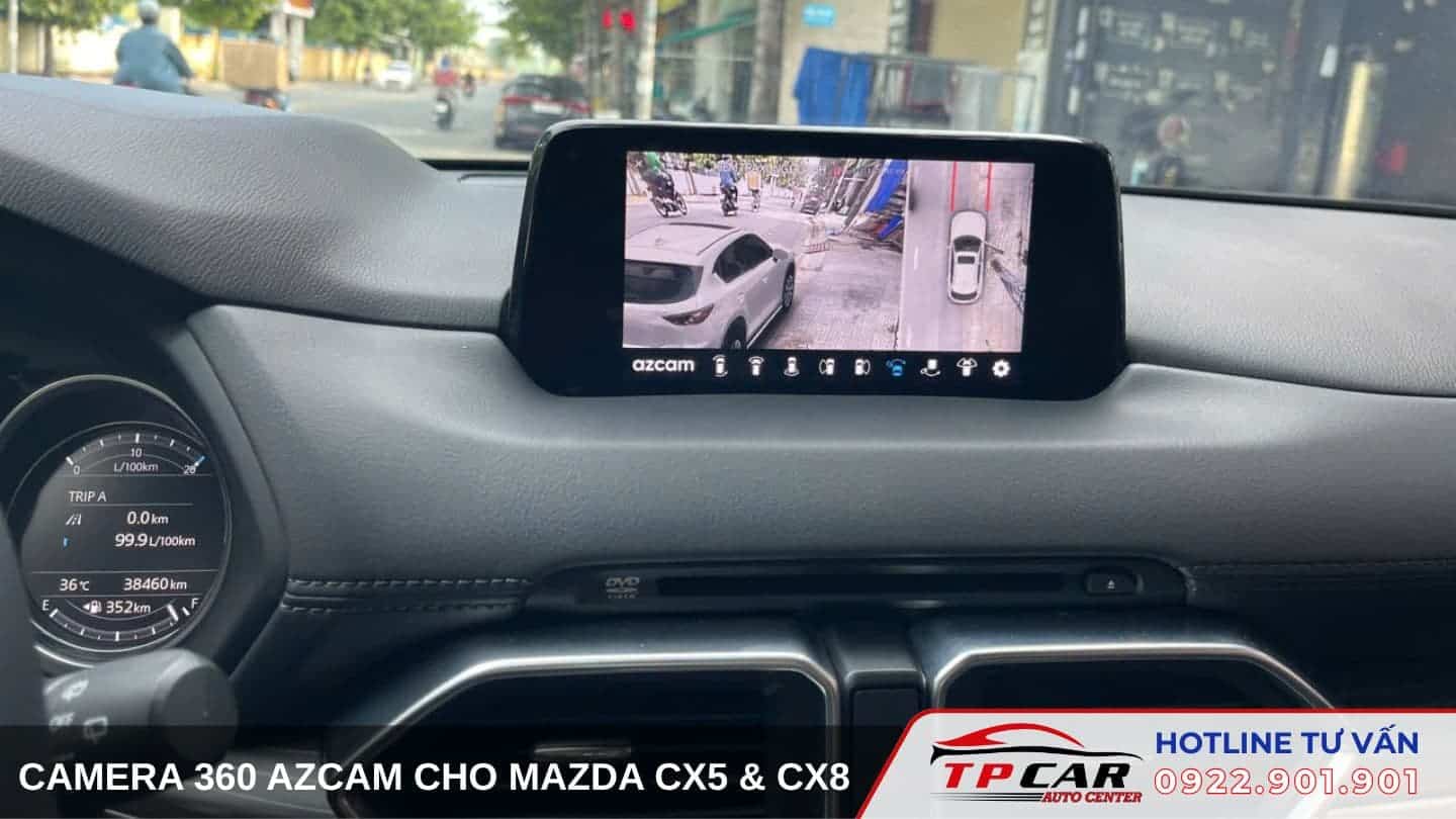 Camera 360 Azcam Mazda CX-5 và CX-8