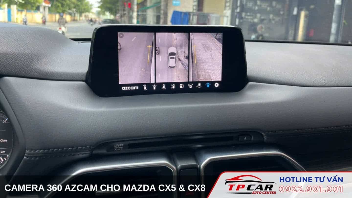Camera 360 Azcam Mazda CX-5 và CX-8