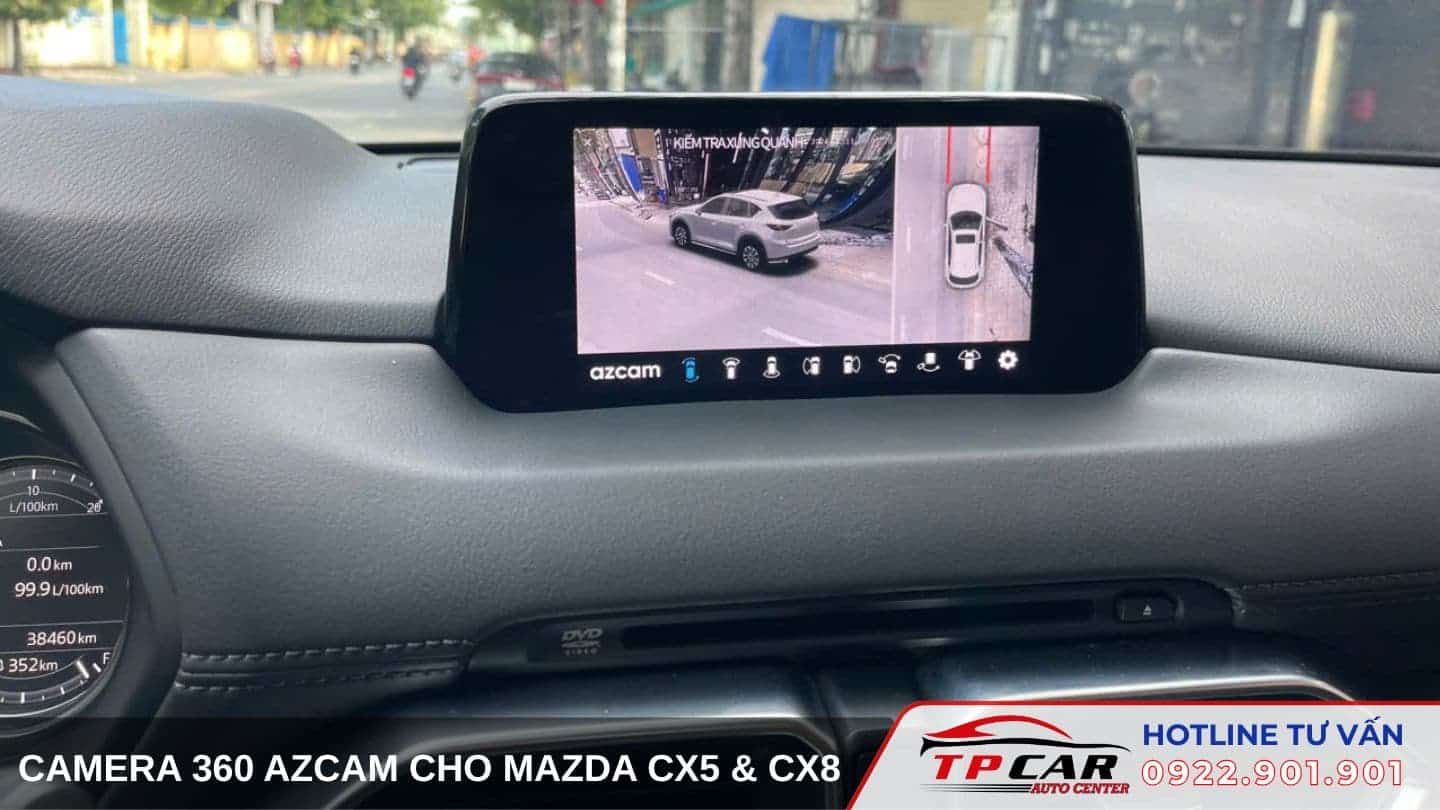 Camera 360 Azcam Mazda CX-5 và CX-8