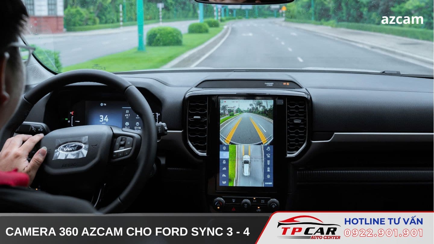 Camera 360 Azcam Ford Sync 3 và Sync 4