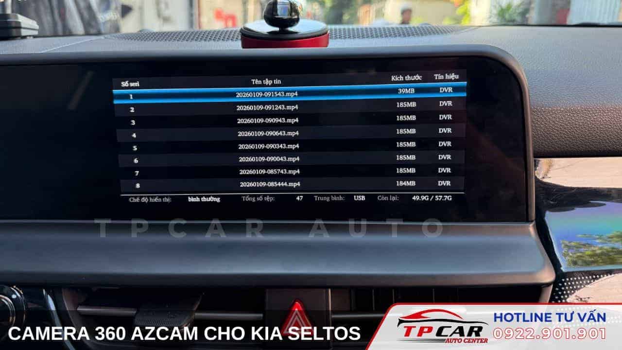Camera 360 Azcam Kia Seltos