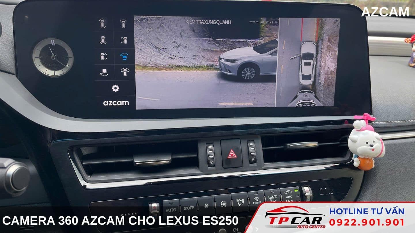 Camera 360 Azcam Lexus ES250