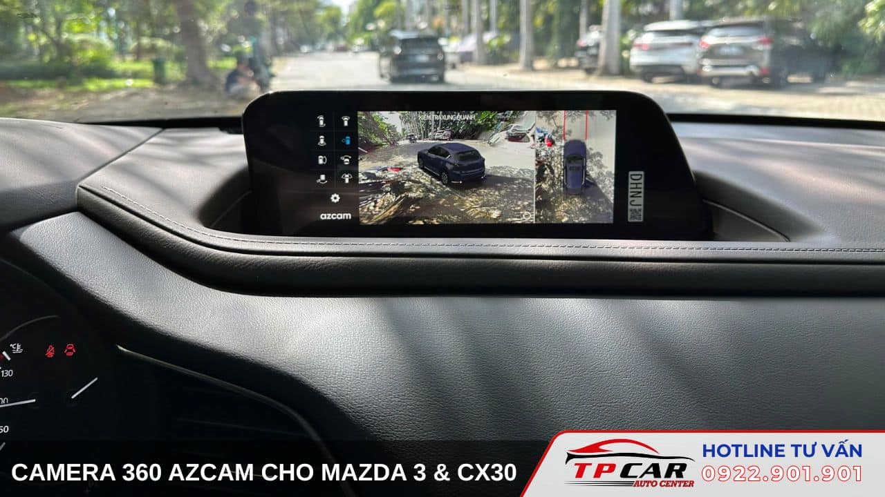 Camera 360 Azcam Mazda 3 và CX-30
