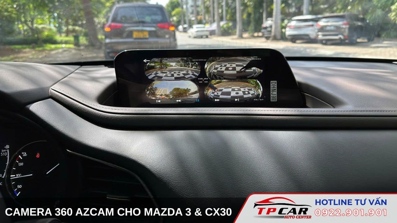 Camera 360 Azcam Mazda 3 và CX-30