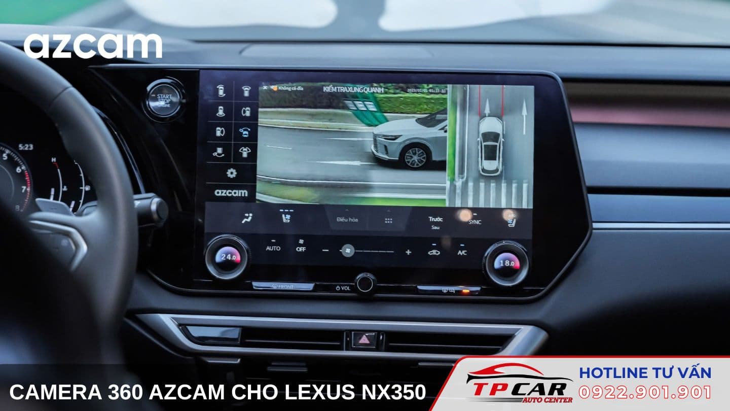 Camera 360 Azcam Lexus NX350