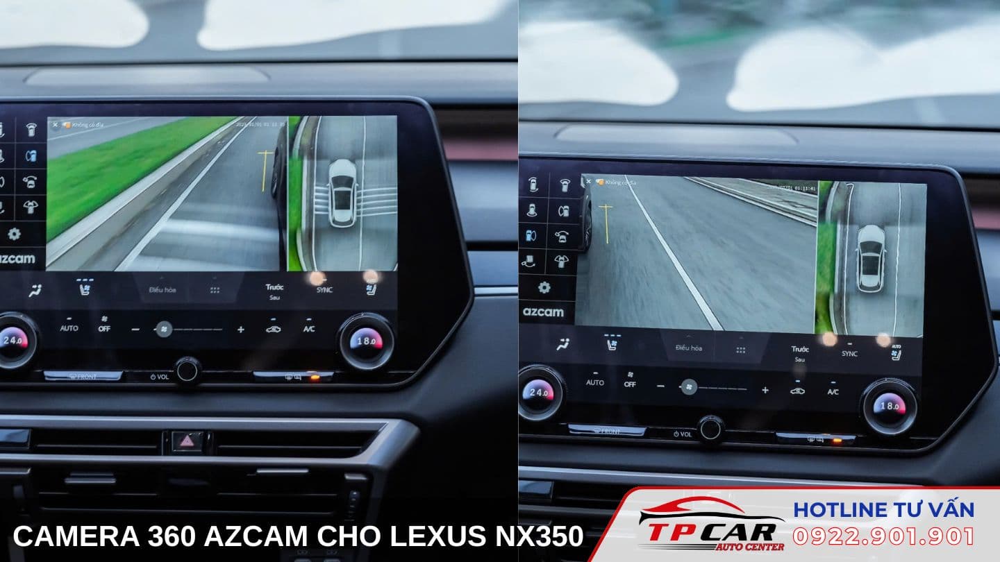 Camera 360 Azcam Lexus NX350