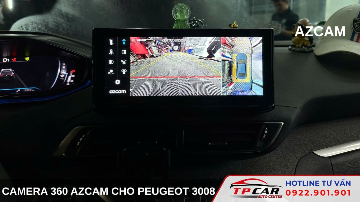 Camera 360 Azcam Peugeot 3008