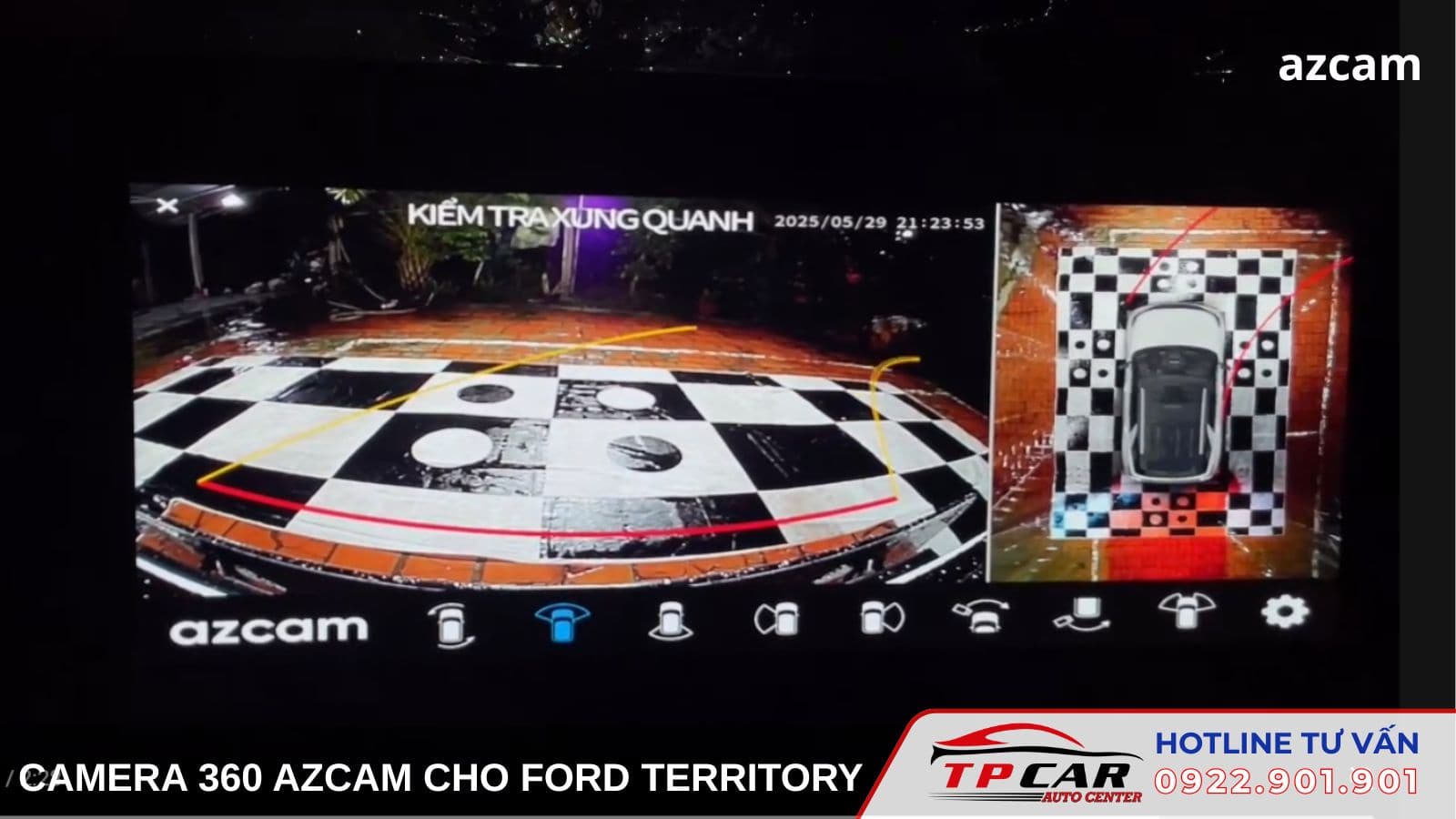 Camera 360 Azcam Ford Territory