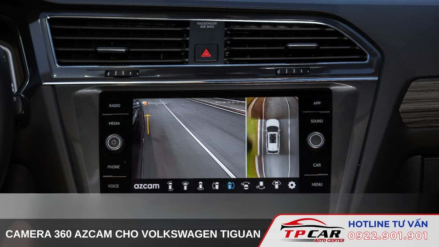 Camera 360 Azcam Volkswagen Tiguan
