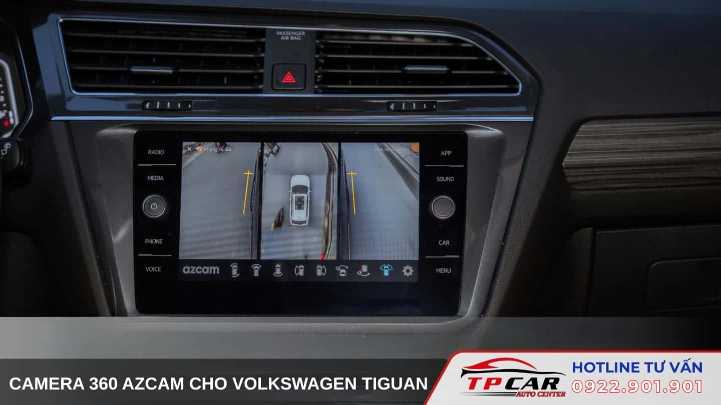 Camera 360 Azcam Volkswagen Tiguan