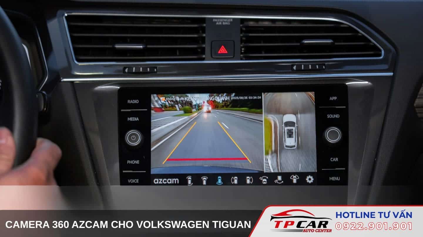 Camera 360 Azcam Volkswagen Tiguan