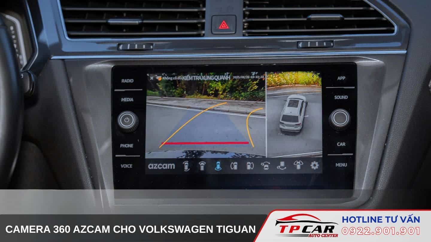 Camera 360 Azcam Volkswagen Tiguan
