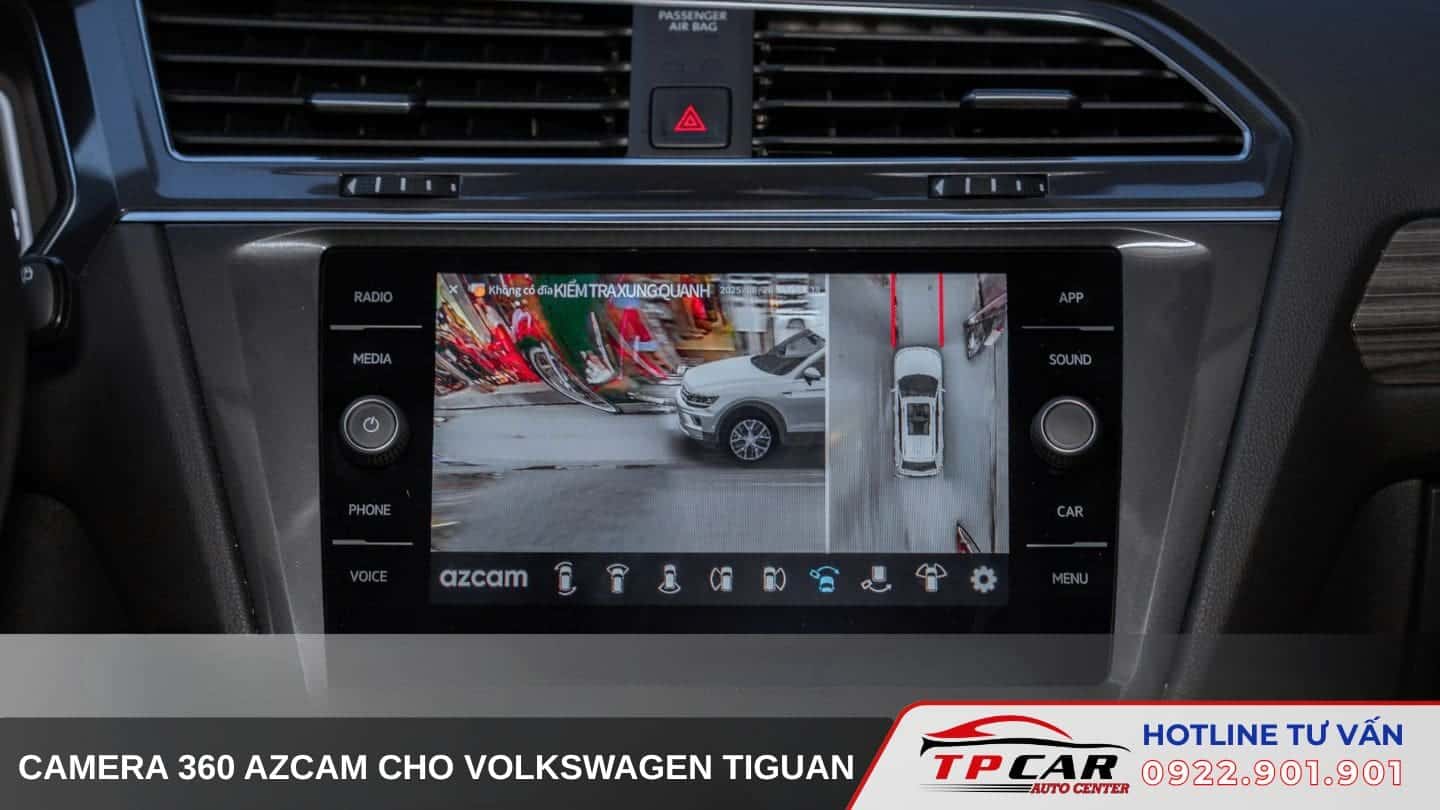 Camera 360 Azcam Volkswagen Tiguan