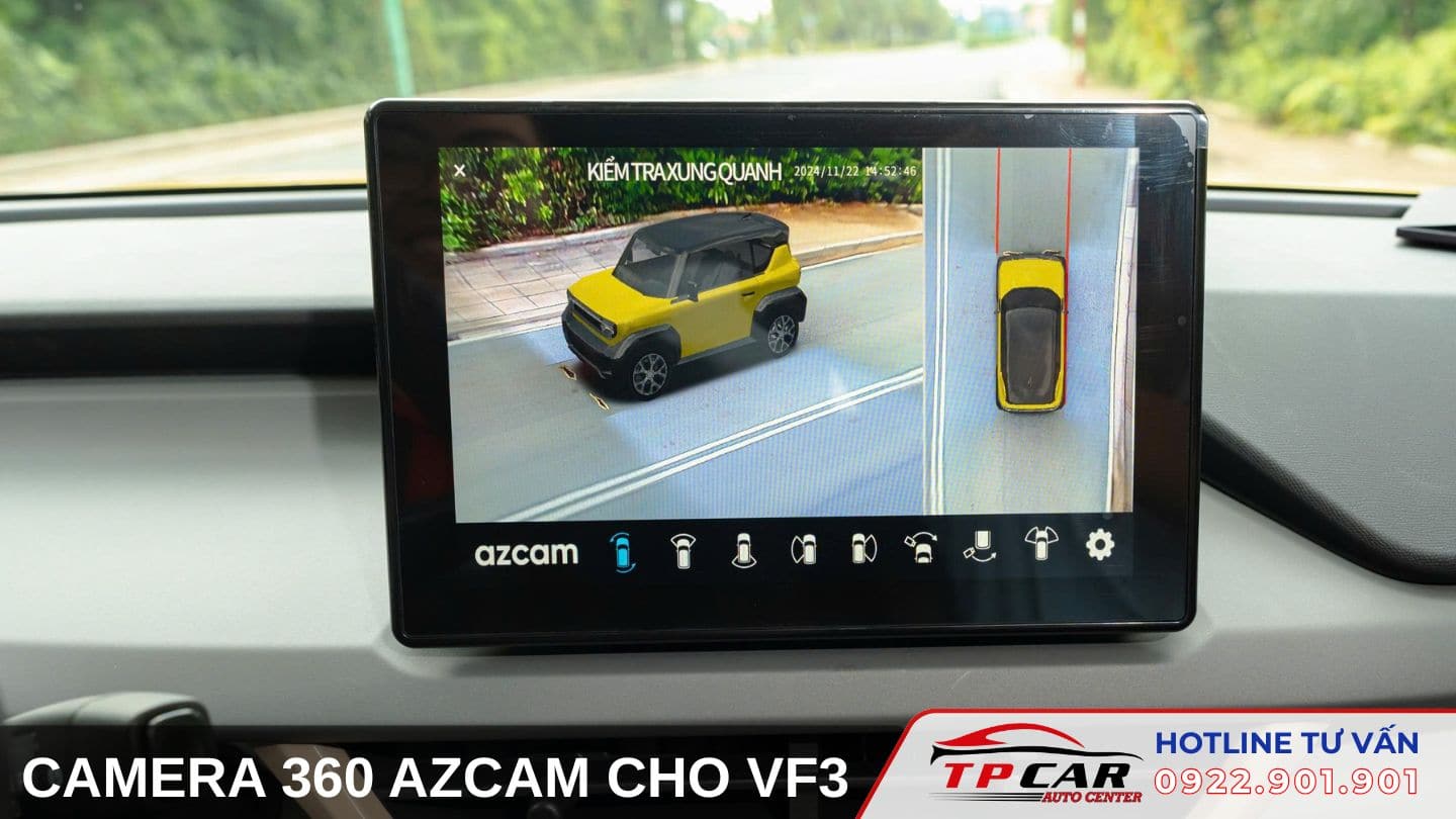 Camera 360 Azcam VinFast VF3