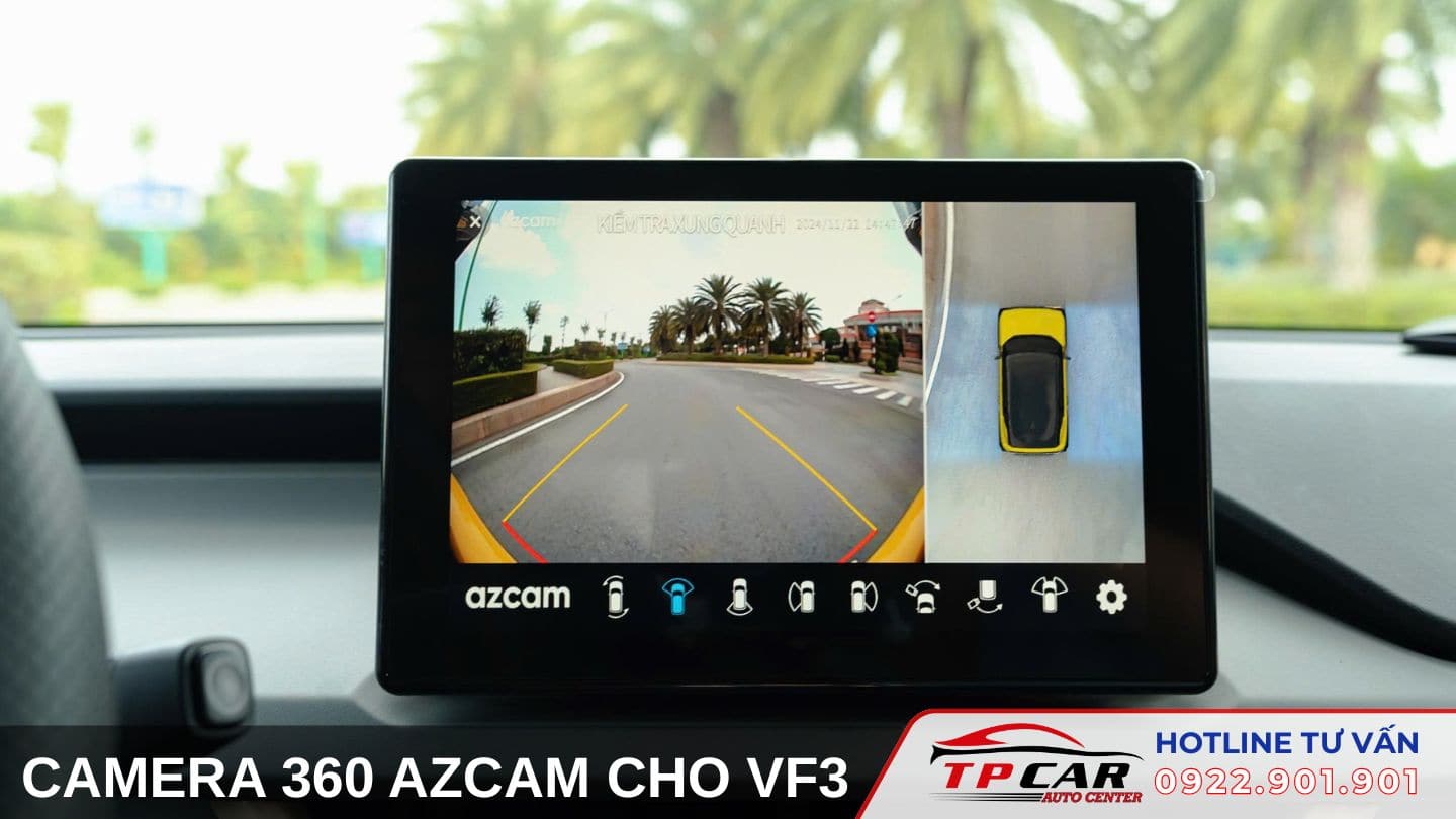 Camera 360 Azcam VinFast VF3