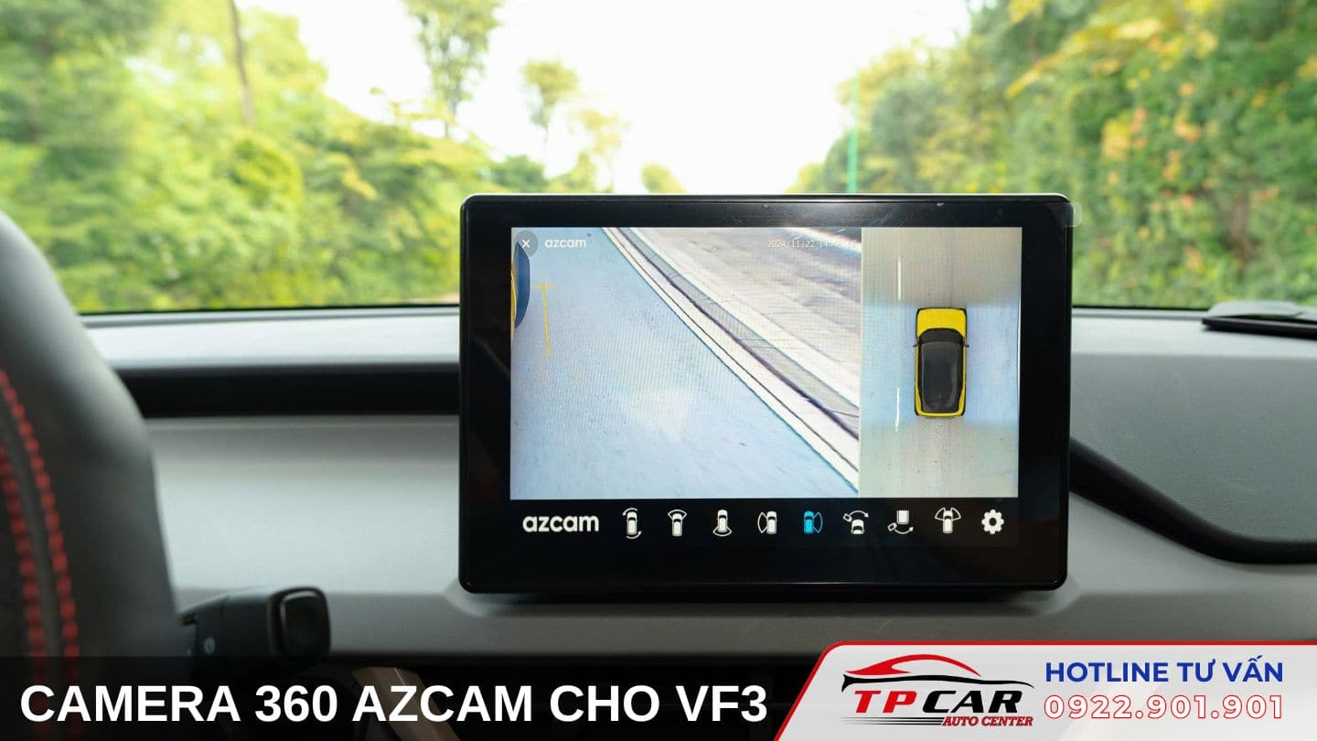 Camera 360 Azcam VinFast VF3
