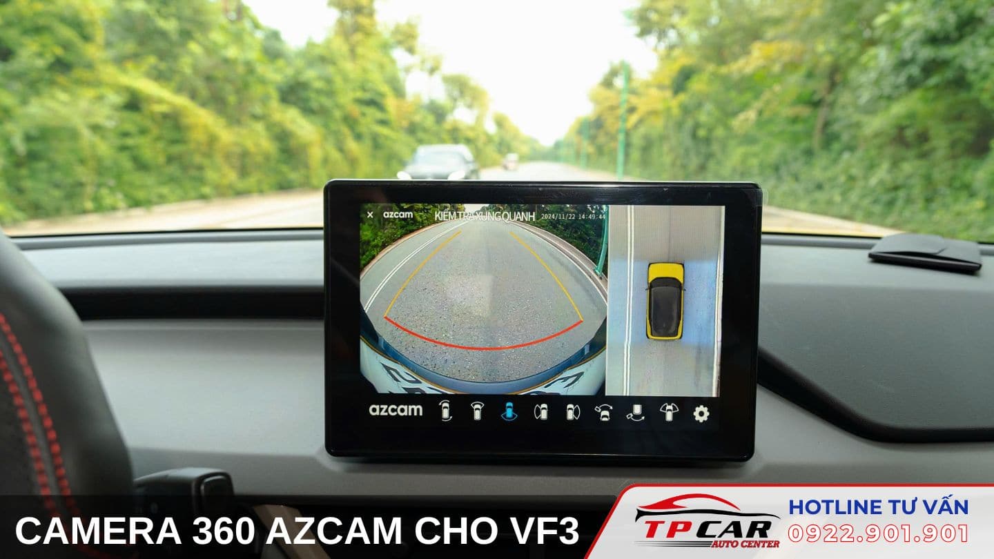 Camera 360 Azcam VinFast VF3