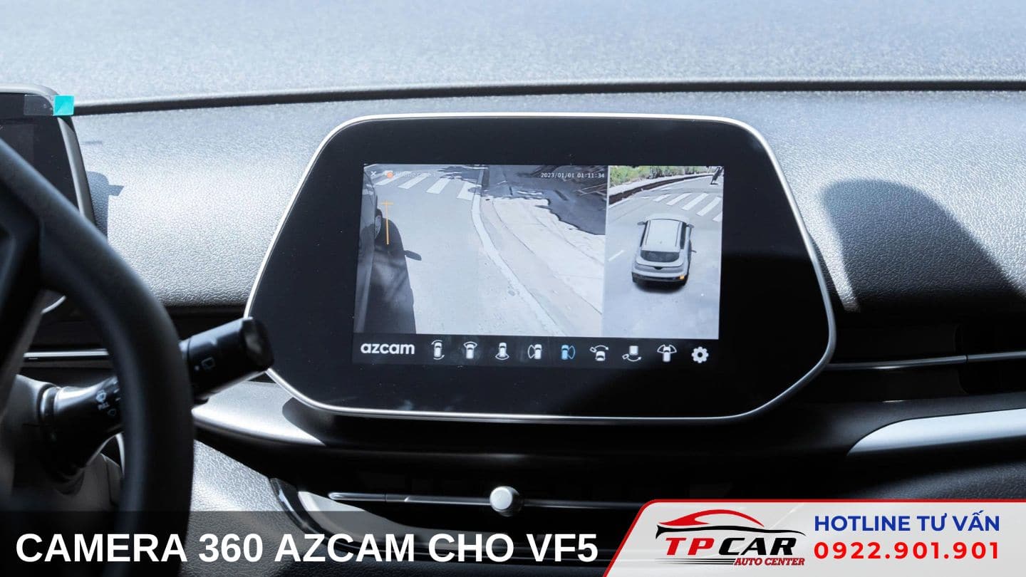 Camera 360 Azcam VinFast VF5