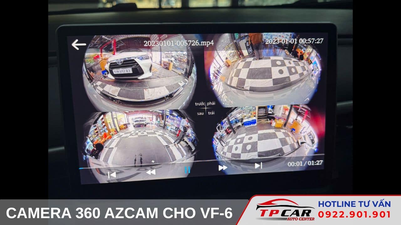 Camera 360 Azcam Mazda 3 và CX-30