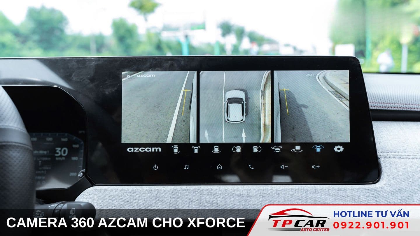 Camera 360 Azcam Mitsubishi Xforce Premium và Ultimate