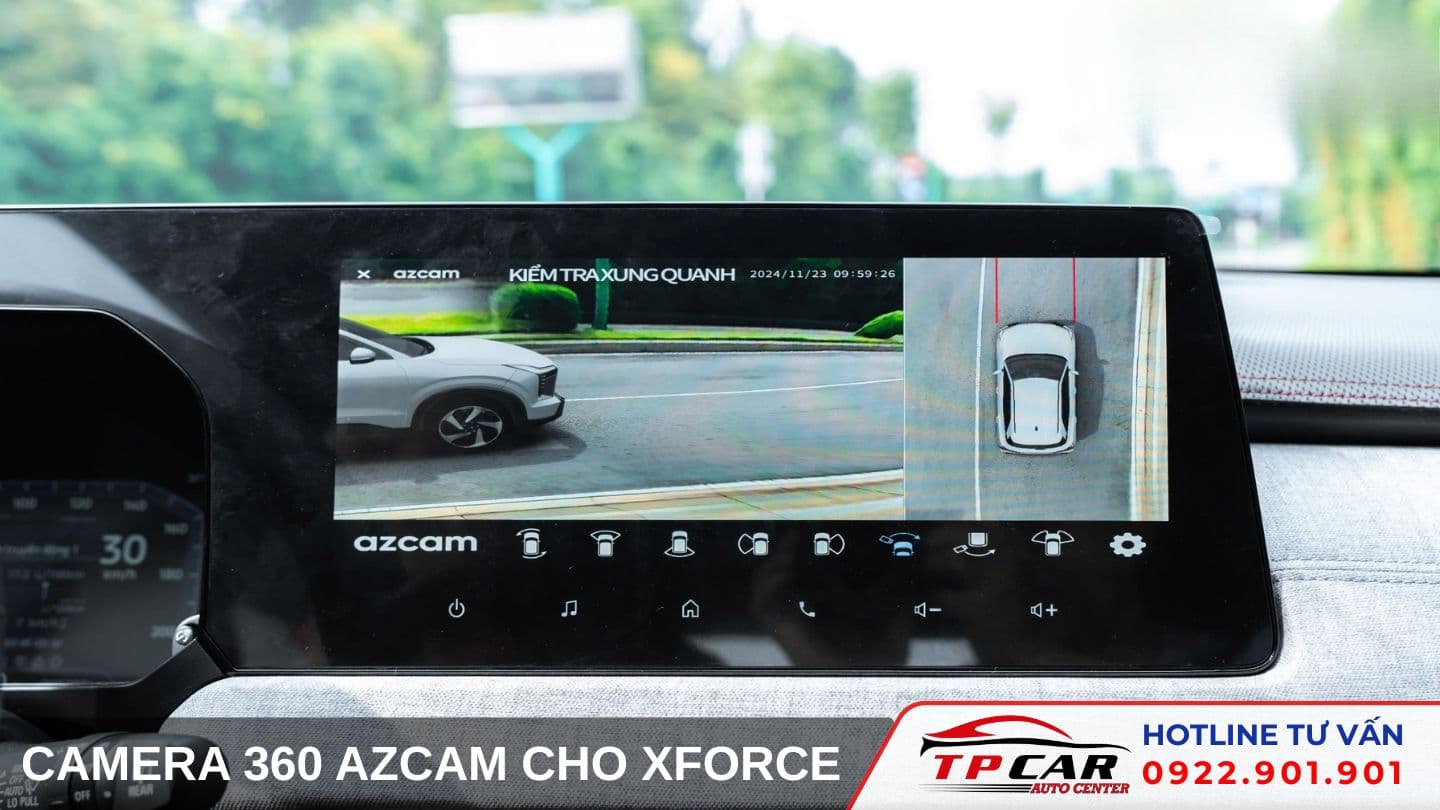 Camera 360 Azcam Mitsubishi Xforce Premium và Ultimate
