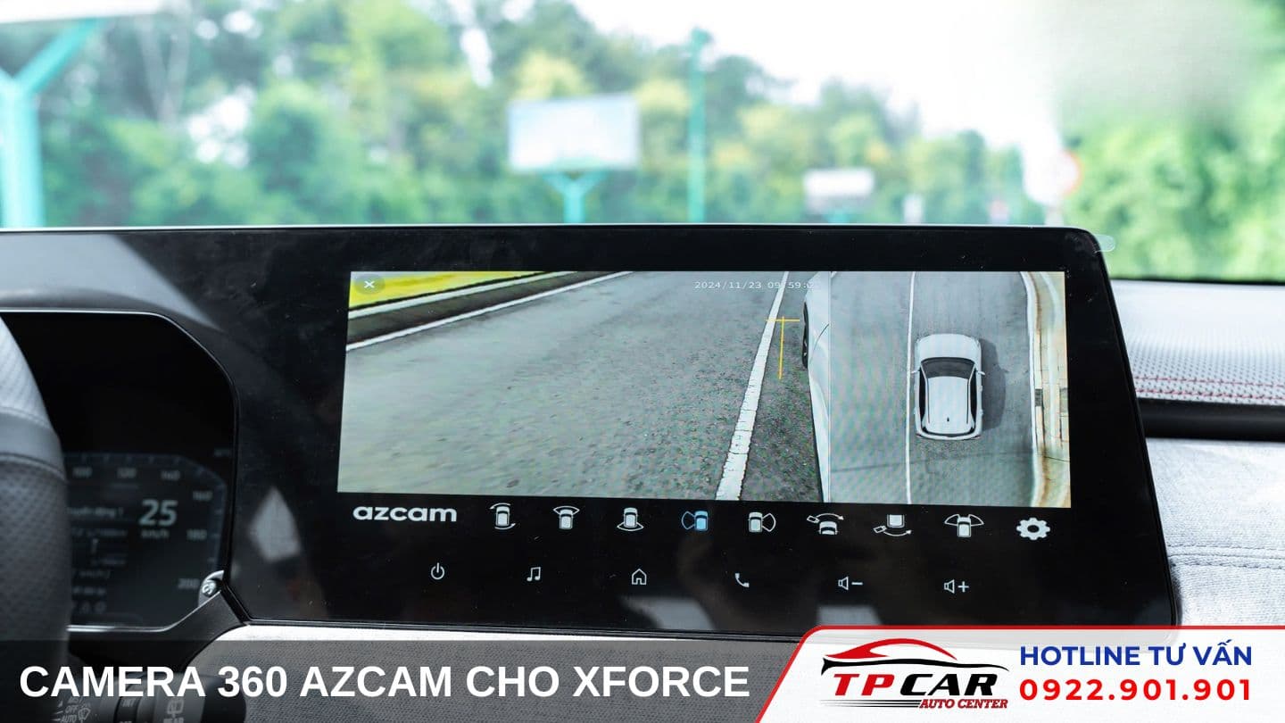 Camera 360 Azcam Mitsubishi Xforce Premium và Ultimate