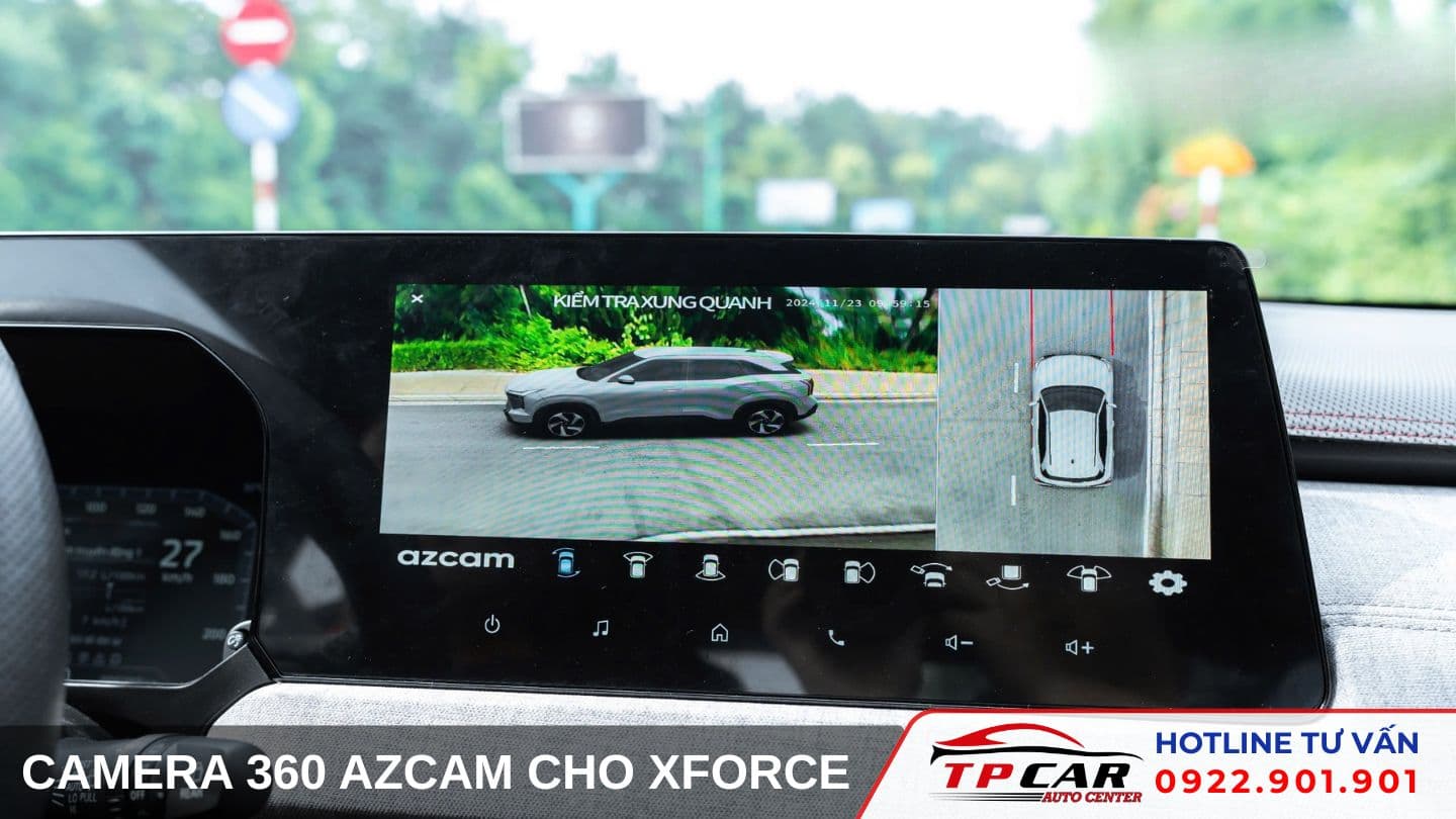 Camera 360 Azcam Mitsubishi Xforce Premium và Ultimate