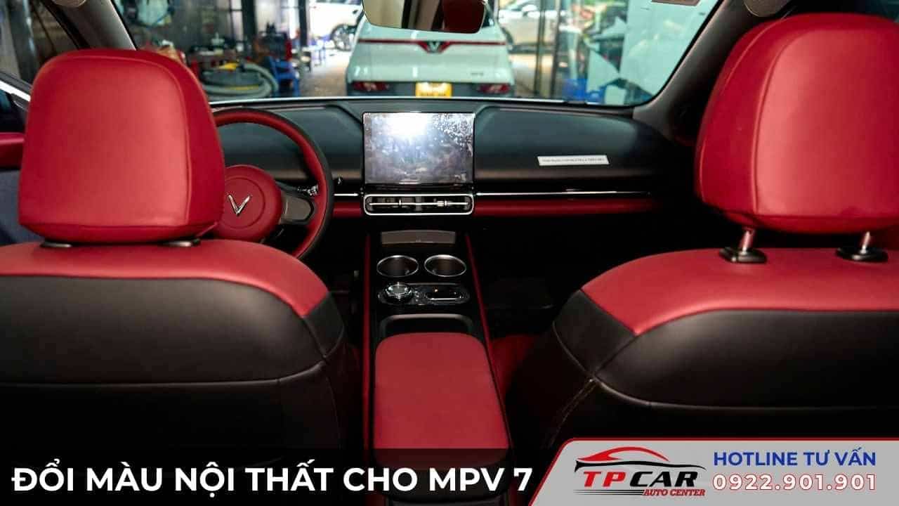 Đổi Màu Nội Thất Cho MPV 7