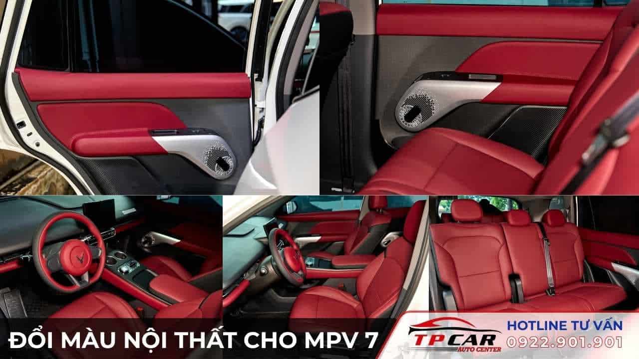 Đổi Màu Nội Thất Cho MPV 7