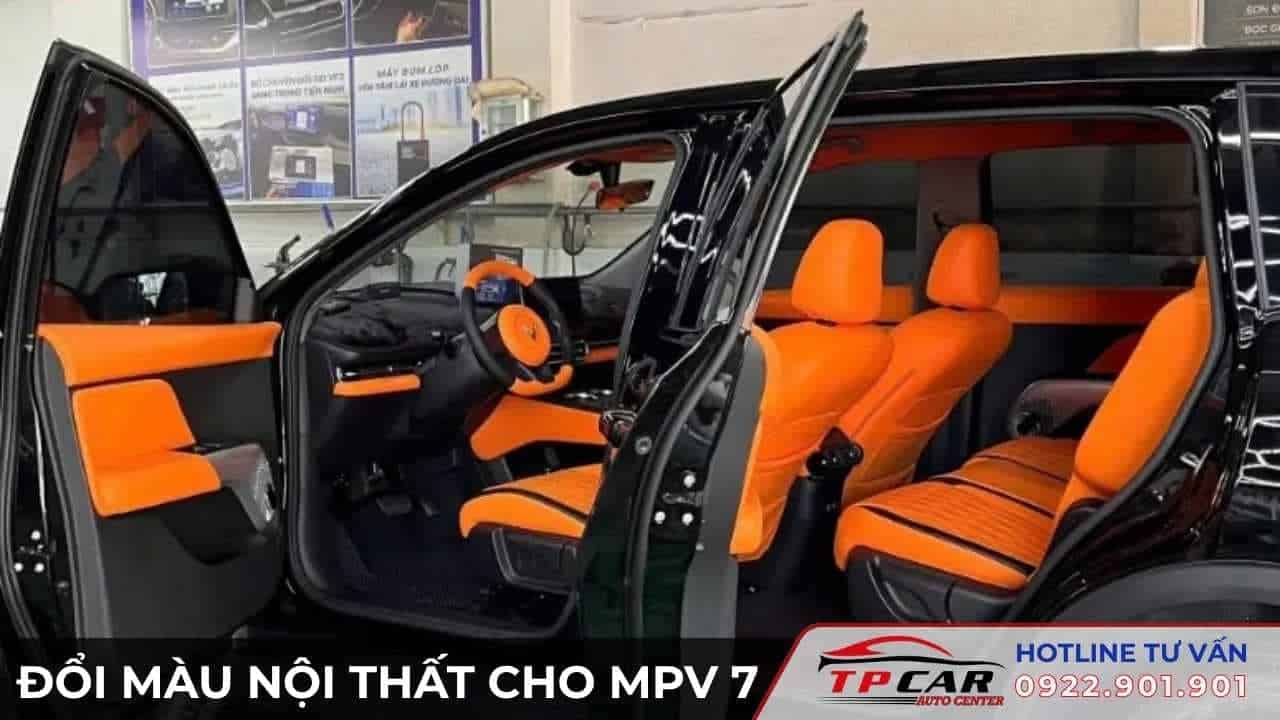 Đổi Màu Nội Thất Cho MPV 7