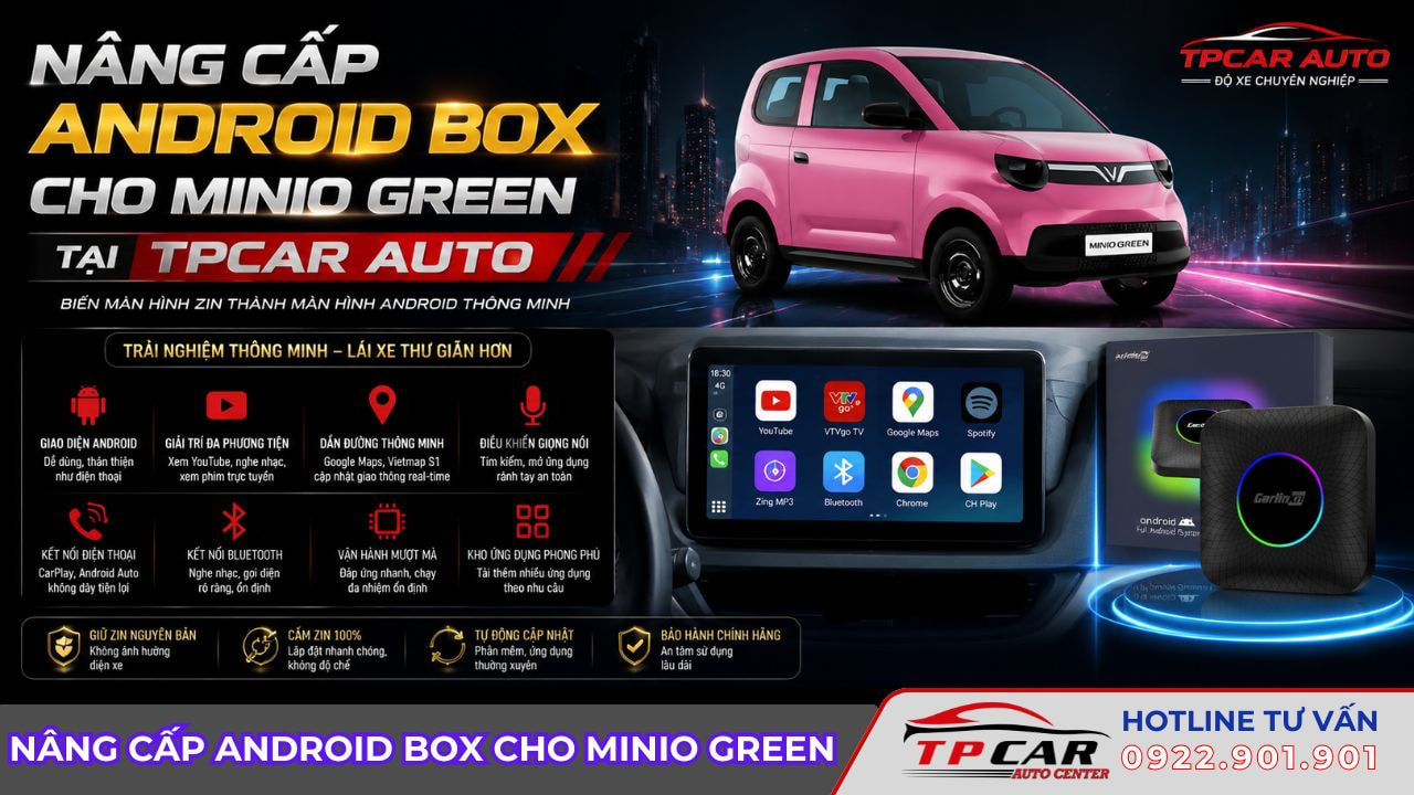 android box cho minio green