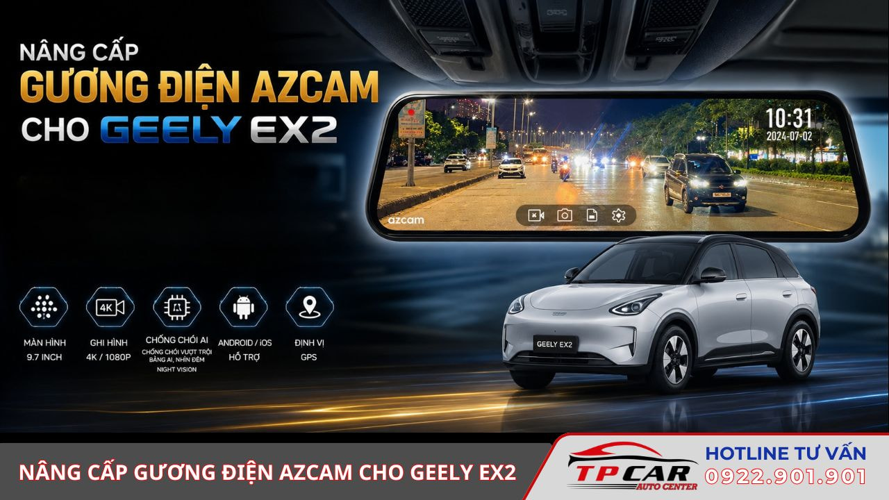 Gương điện tử Azcam cho Geely EX2