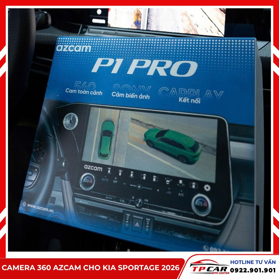 camera 360 azcam cho kia sportage 2026
