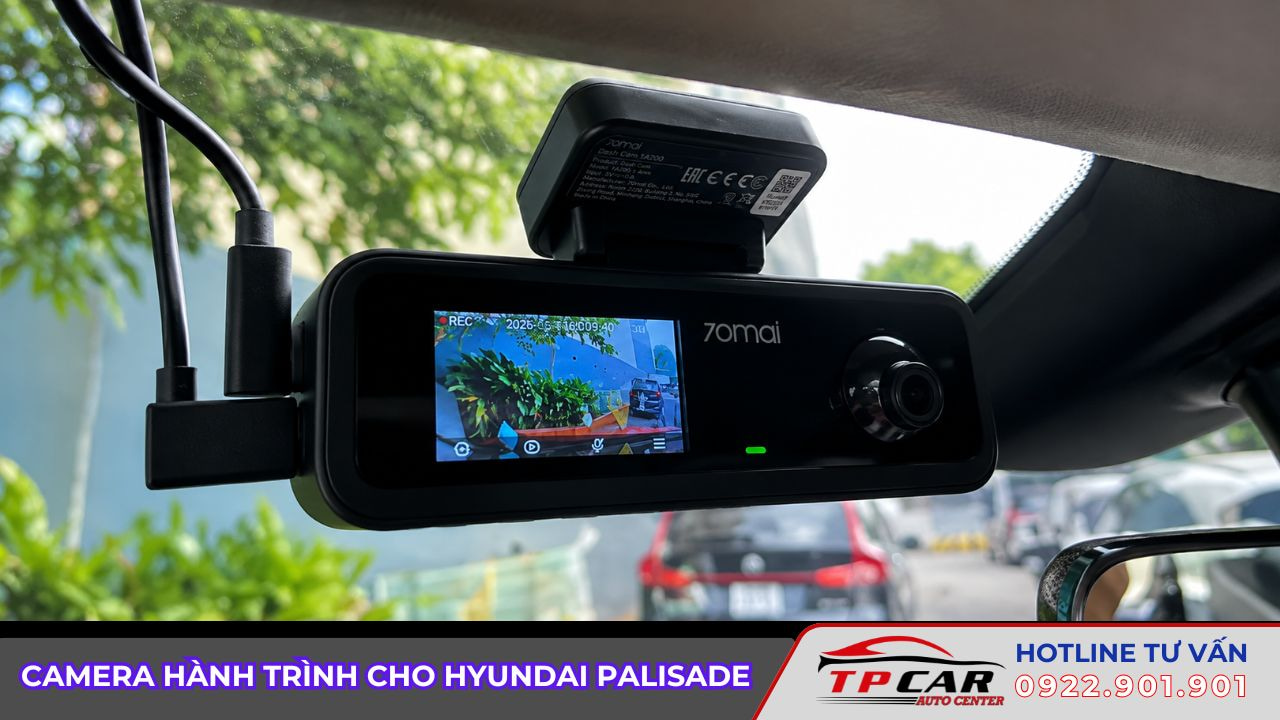 camera hành trình cho hyundai palisade 2026