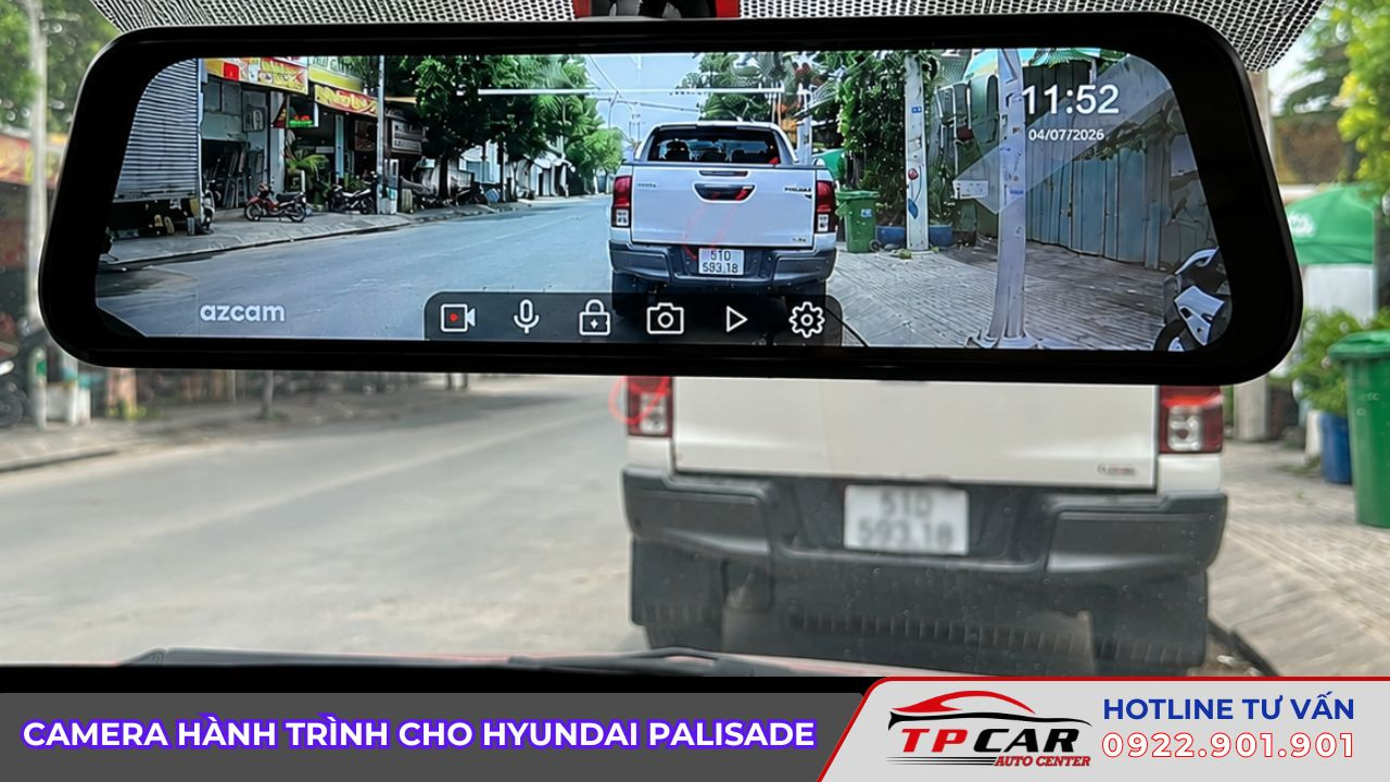 camera hành trình cho hyundai palisade 2026