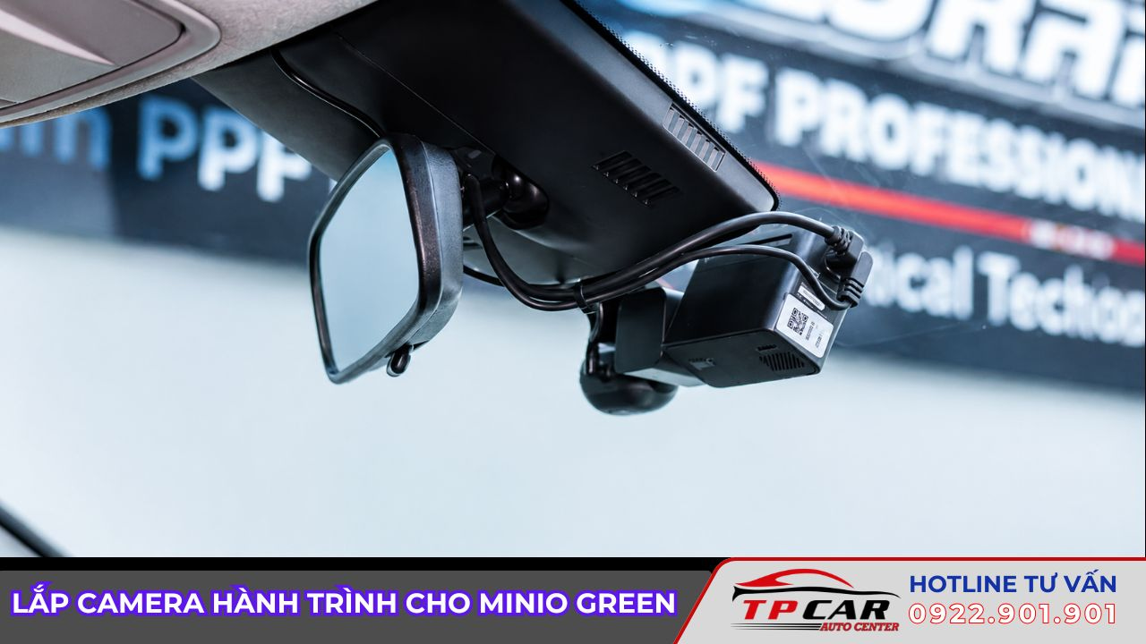camera hành trình cho minio green