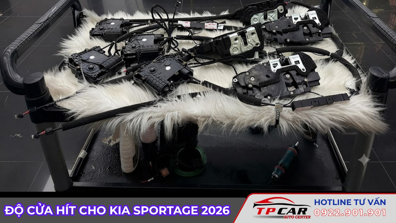 độ cửa hít cho kia sportage 2026