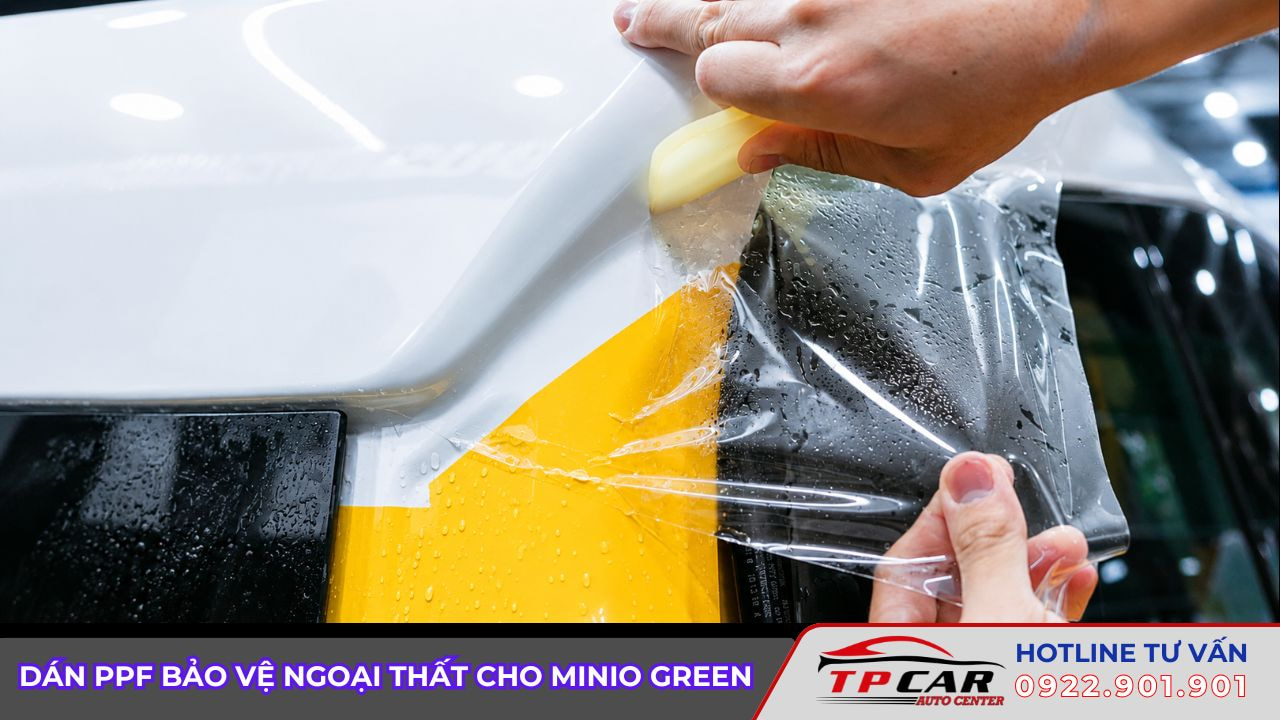 dán ppf cho minio green