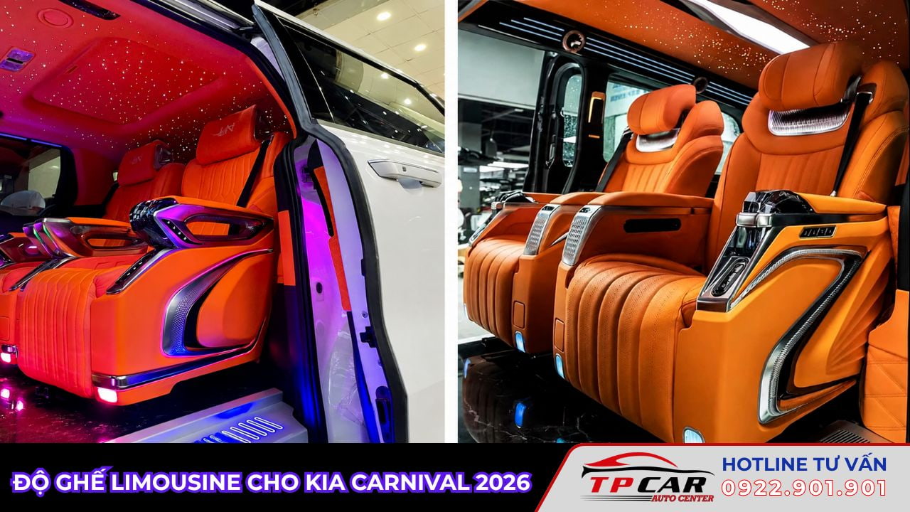 Tổng hợp đồ chơi phụ kiện cho KIA Carnival 2026