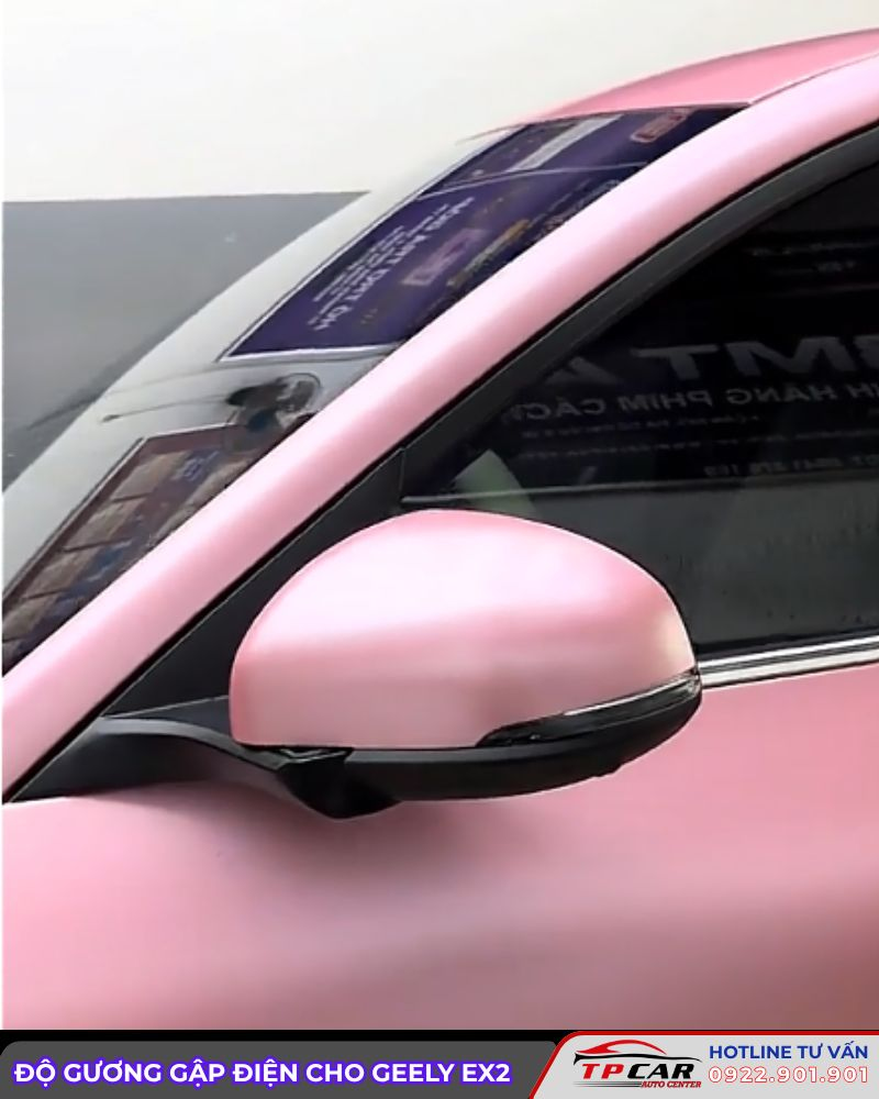 độ gương gập điện cho geely ex2